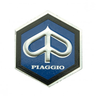 STEMMA PIAGGIO VESPA ESAGONALE 42mm ADESIVO