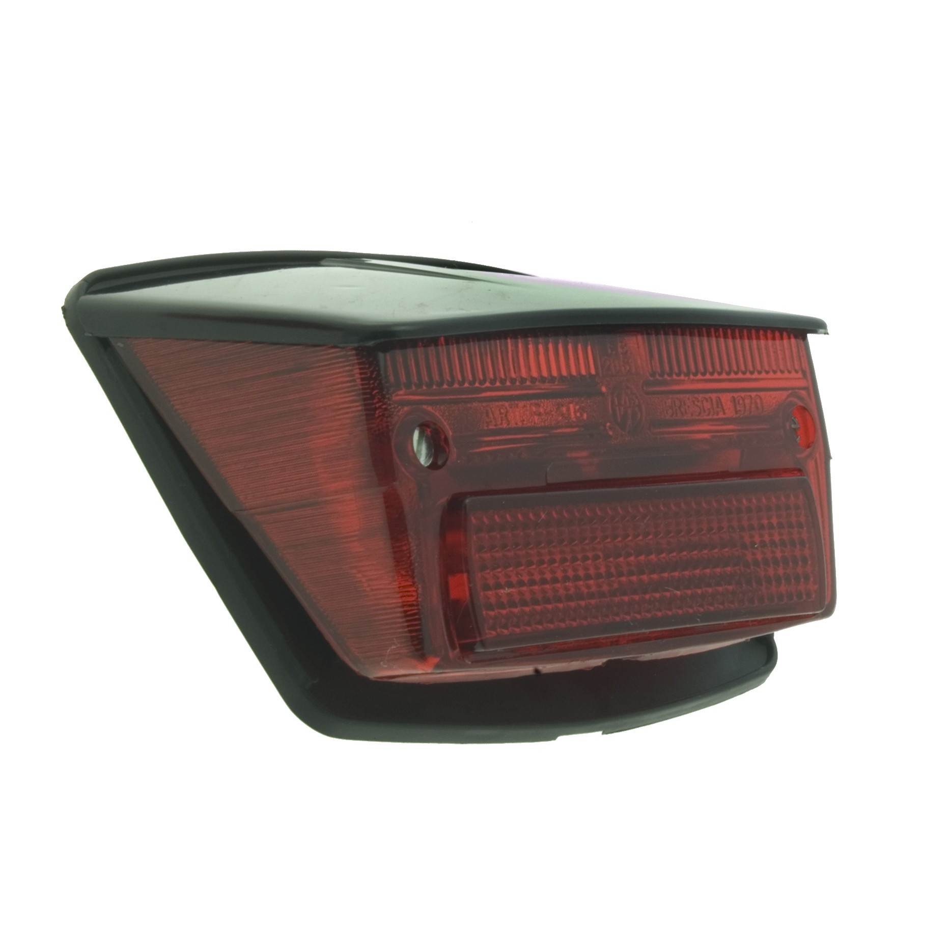 FANALE FARO POSTERIORE TETTO NERO VETRO TRASPARENTE VESPA 50 SPECIAL